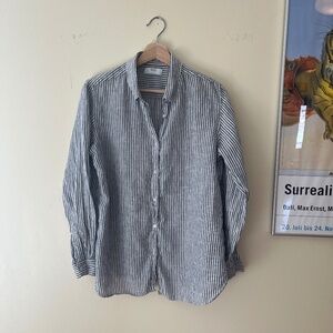 Uniqlo Linen Button Down Shirt